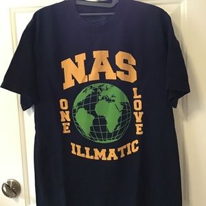 Nas one love t-shirt